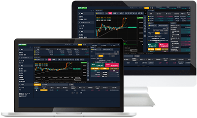 パソコン用　暗号資産CFD取引アプリ
